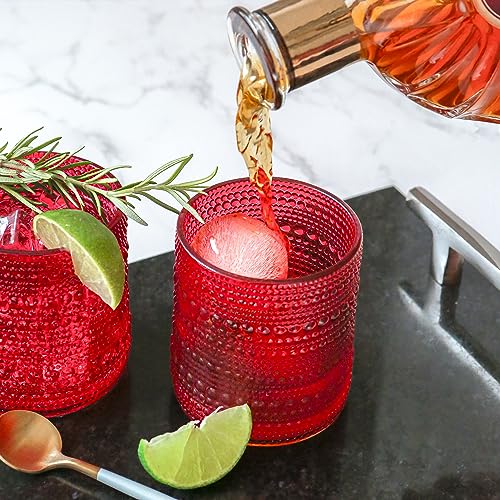 Kate Aspen Hobnail Beaded Vintage Glassware Set - Image 4