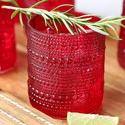 Kate Aspen Hobnail Beaded Vintage Glassware Set - Image 5
