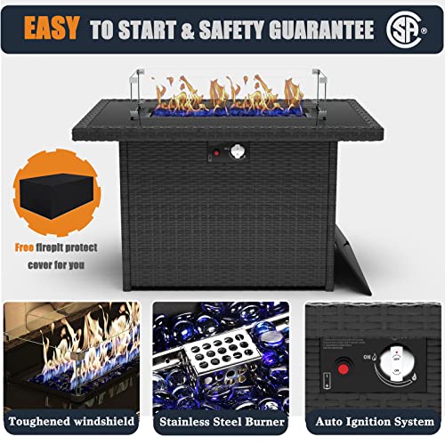 KHOLH Patio Furniture Set With Fire Pit - Image 5
