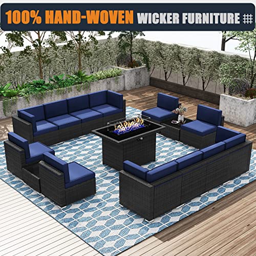KHOLH Patio Furniture Set With Fire Pit - Image 2