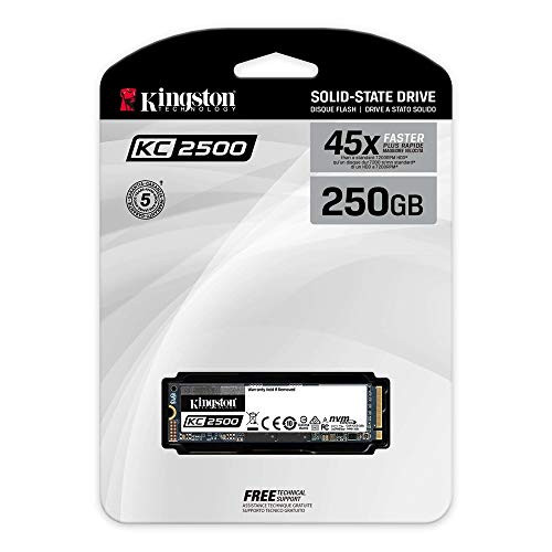 Kingston KC2500 250 GB M.2 NVMe SSD - Image 3