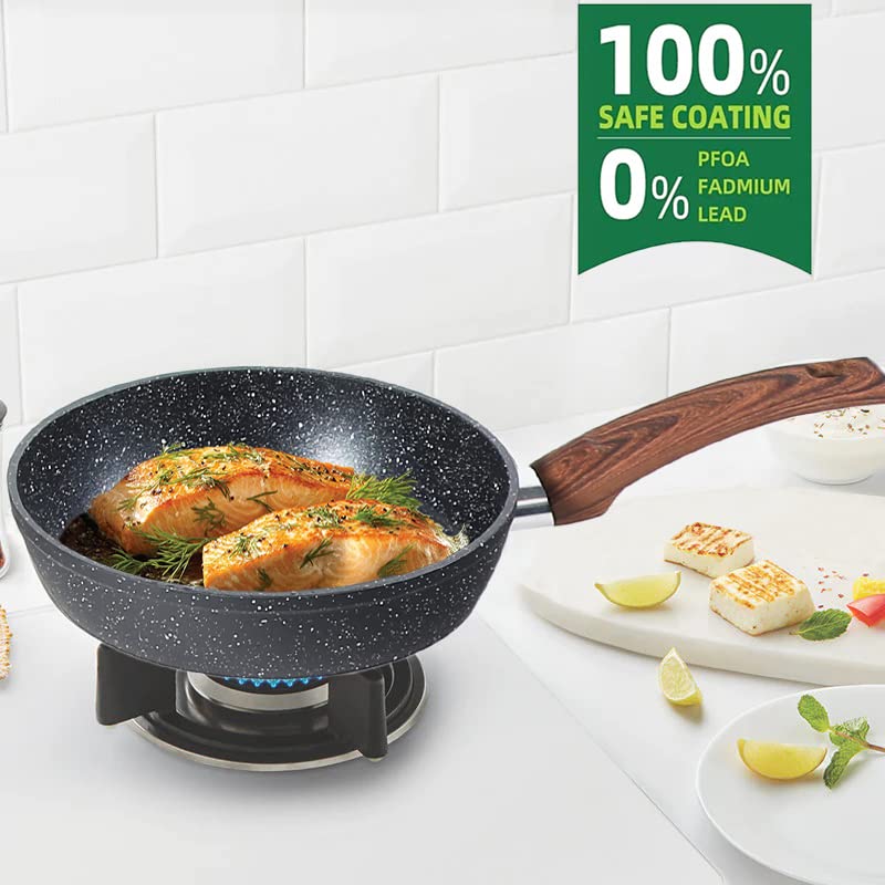 Kitchen Academy Induction Cookware Set - 12 Piece - Image 5