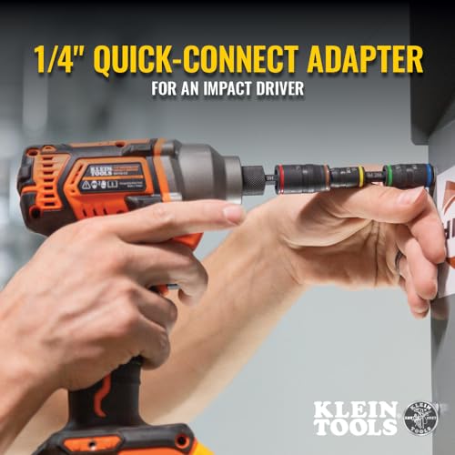 Klein Tools Impact Driver 32907, 7-in-1 SAE Socket Set - Image 5
