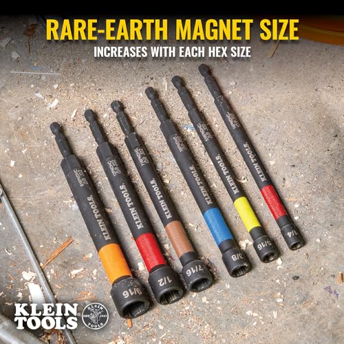 Klein Tools SAE Magnetic Impact Nut Setter Set - Image 3