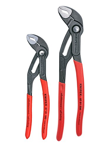 KNIPEX Cobra Pliers Set & Pliers Wrench (87 01 180 & 87 01 250) - Image 2