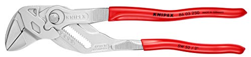 KNIPEX Pliers Wrench 86 03 250 SBA With Jaw Protectors 86 09 250 V01 - Image 3