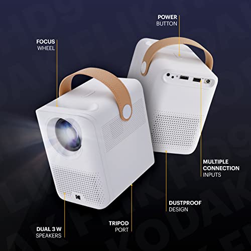 KODAK Flik HD9 Smart Projector | Mini - Image 5
