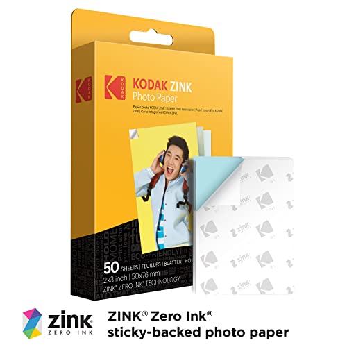 KODAK Zink 2"x3" Premium Photo Paper (50 Sheets) - Image 2