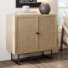 Nathan James Kova Accent Sideboard Cabinet, Light Oak