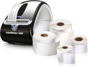 DYMO LabelWriter 450 Bundle – Free Printer (1957331)