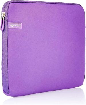 Amazon Basics Laptop Sleeve, Protective Case – Purple