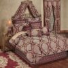 Touch of Class Laurelton Comforter Set – Wine Red