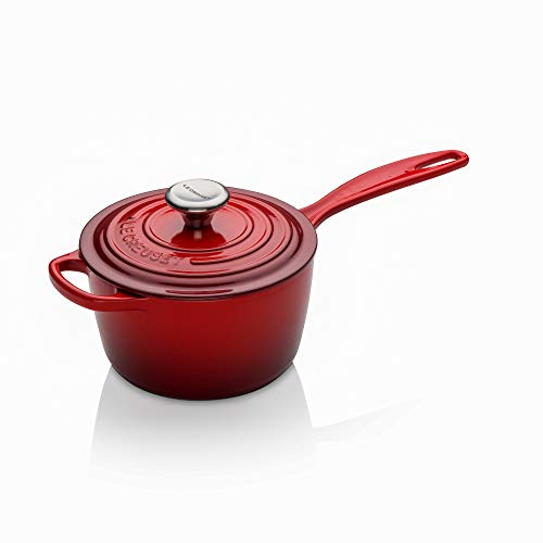 Le Creuset Enameled Cast Iron Cookware Set, Cerise - Image 3