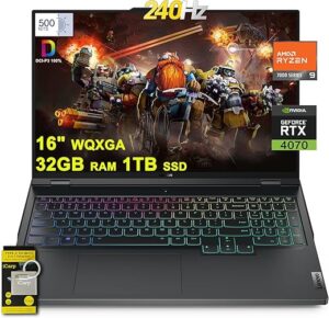 Lenovo Legion Pro 5 Gaming Laptop 16″ QHD+