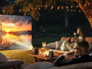 LG CineBeam HU710PB Projector & XBOOM Speaker Bundle