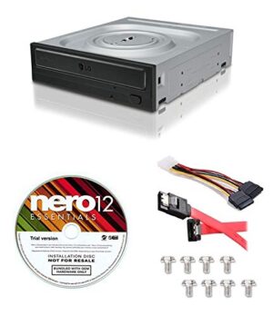 LG LG Internal 24x DVD Burner GH24NSC0B Bundle