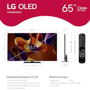 LG OLED65G4SUB 65-Inch OLED evo Smart TV