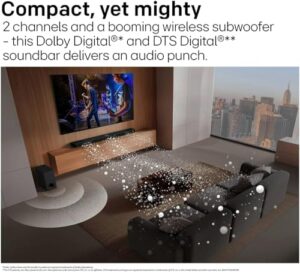 LG S40T Soundbar With Wireless Subwoofer