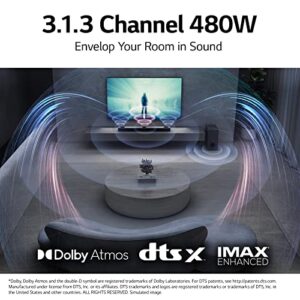 LG S80QY 3.1.3ch Sound Bar With Wireless Subwoofer