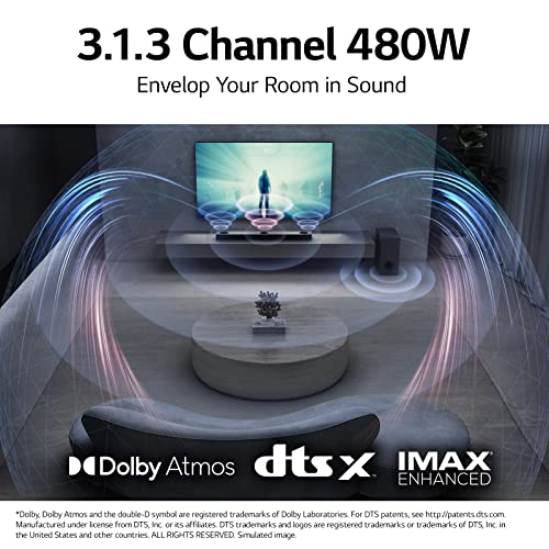 LG S80QY 3.1.3ch Sound Bar With Wireless Subwoofer - Image 2
