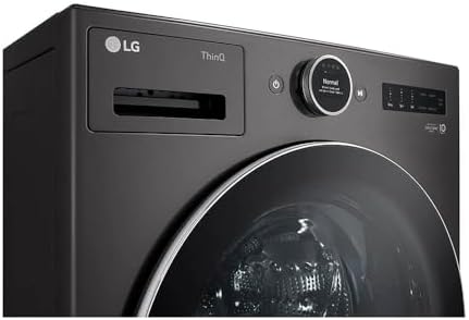 LG WM6700HBA 5.0 Cu. Ft. Black Steel Washer - Image 5