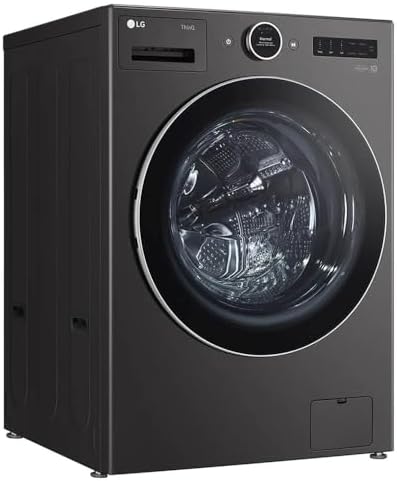 LG WM6700HBA 5.0 Cu. Ft. Black Steel Washer - Image 2