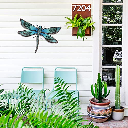 LIFFY Metal Dragonfly Wall Art Decor (14inch) - Image 4