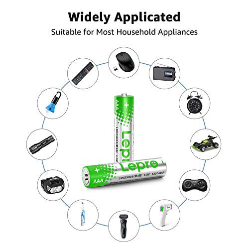Lighting EVER Lepro LED Flashlight & Batteries Pack - Image 4