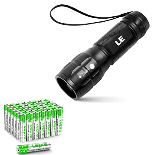 Lighting EVER Lepro LED Flashlight & Batteries Pack - Image 2