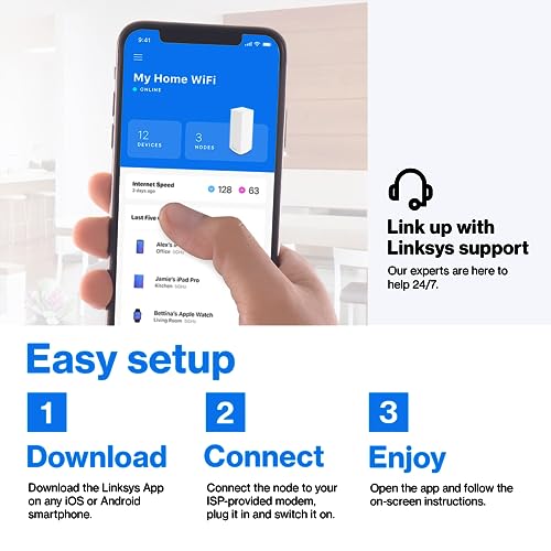 Linksys Atlas WiFi 6 Mesh System MX2000 - Image 5
