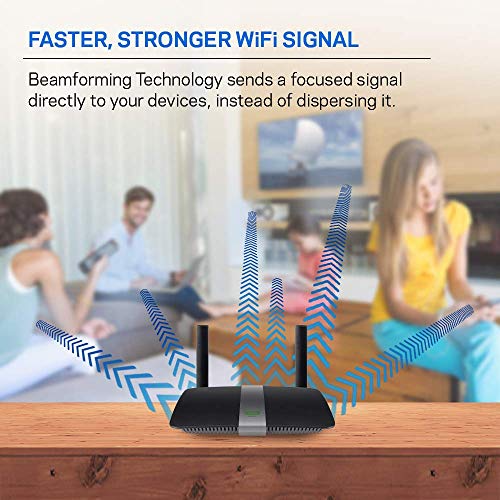 Linksys Dual-Band AC1200 Wi-Fi Router, Black - Image 5