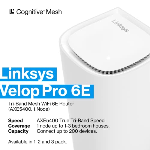 Linksys Velop Pro 6E Mesh System With Modem - Image 3