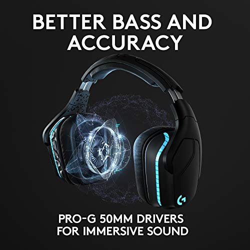 Logitech G G935 Wireless Surround Sound Gaming Headset - Image 3