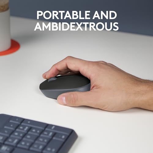 Logitech Wireless Mouse With USB Receiver, Black - Image 3