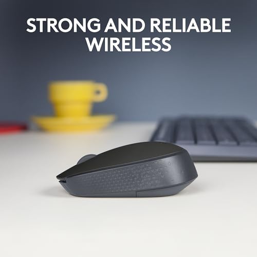Logitech Wireless Mouse With USB Receiver, Black - Image 2