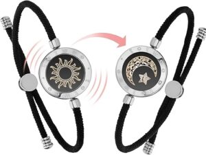 TOTWOO Long Distance Touch Bracelets For Couples