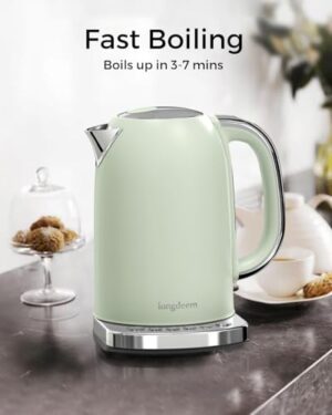LONGDEEM Electric Tea Kettle with 5-Temperature Control