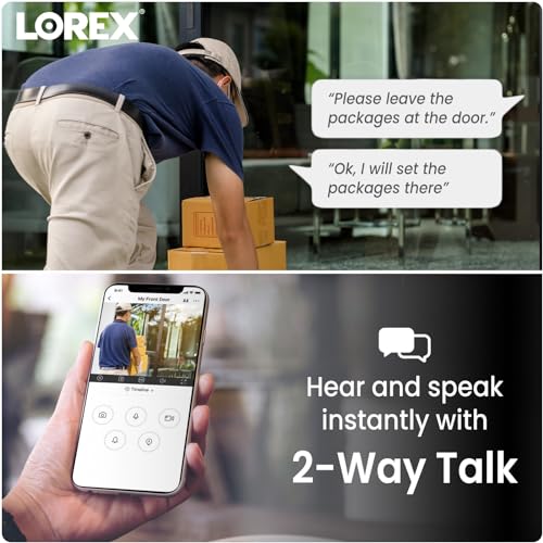 Lorex 2K Wired WiFi Smart Video Doorbell - Image 4