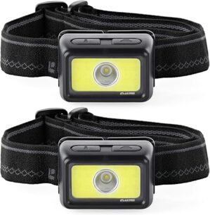 LUXPRO LP323-2PK Multicolor LED Headlamps – 2 Pack