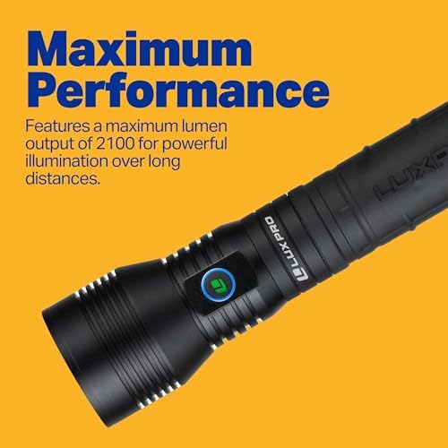 LUXPRO LP1305 High-Output Handheld Flashlight - 2000 Lumens - Image 3