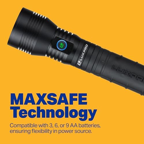 LUXPRO LP1305 High-Output Handheld Flashlight - 2000 Lumens - Image 5