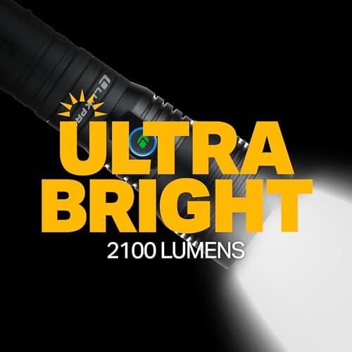 LUXPRO LP1305 High-Output Handheld Flashlight - 2000 Lumens - Image 2