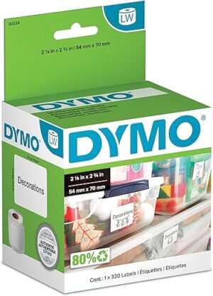 DYMO LW Large Multi-Purpose Labels, 2-1/8″ x 2-3/4