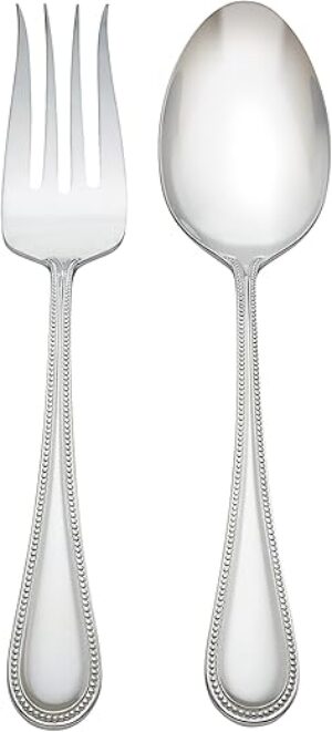 Reed & Barton Lyndon Salad Serving Set, Metallic