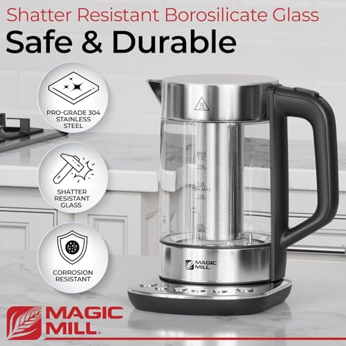 Magic Mill Electric Kettle With Tea Infuser - Image 3