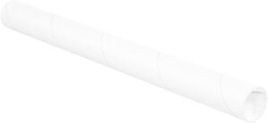 Ship Now Supply Mailing Tubes SNP2015W, 2″ x 15″, White
