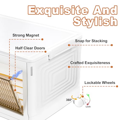 MapleGrace 4 Tier Stackable Storage Bins 23QT - Image 5
