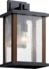 Kichler Marimount Outdoor Wall Light, 59018BK