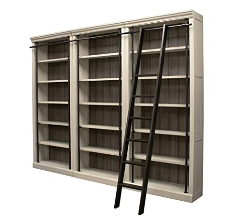 Martin Furniture Tall Bookcase Wall With Ladder - Image 3