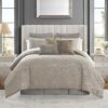 Waterford Medallion Grey King Comforter Set